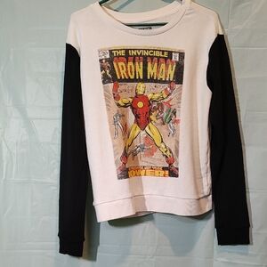 Vintage Iron Man Graphic Sweatshirt Size L